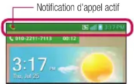 LG D505 - Fin d'un appel - 1
