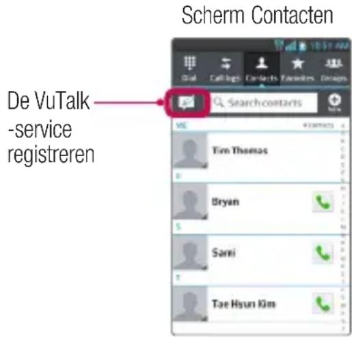 LG D505 - VuTalk registraren - 1