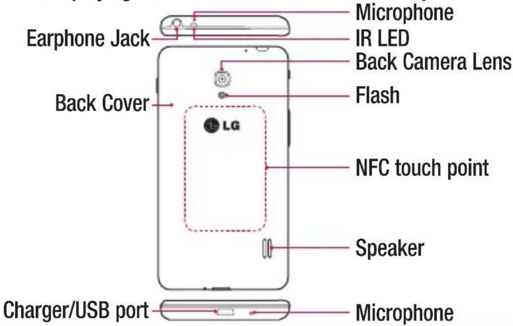 LG D505 - Power/Lock Key Volume keys - 1