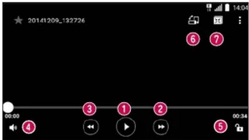 LG D405N - Lecture d'une vidéo - 1