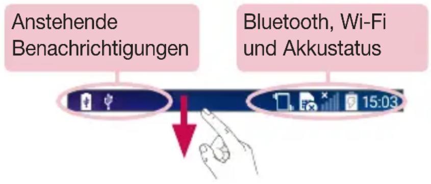 LG D405N - Benachrichtigungs-Panel - 1