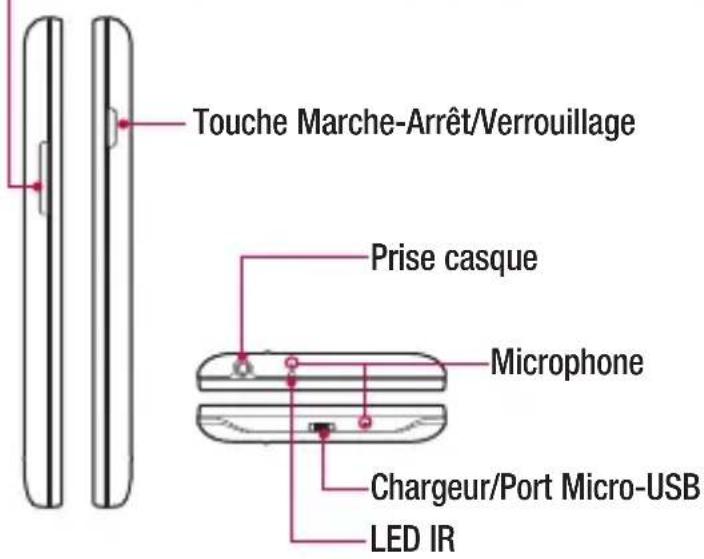 LG D405N - Touches de volume - 1