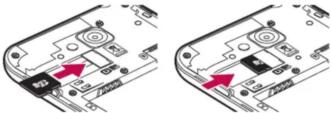 LG D405N - Per rimuovere la scheda di memoria in modo sicuro: - 1