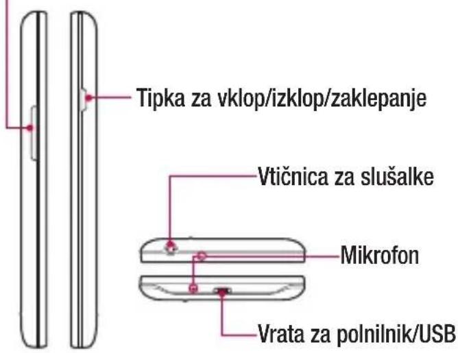 LG D320N - Tipki za glasnost - 1
