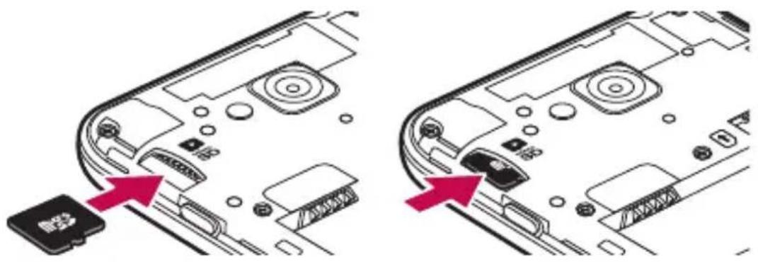 LG D320N - Per rimuovere la scheda di memoria in modo sicuro: - 1