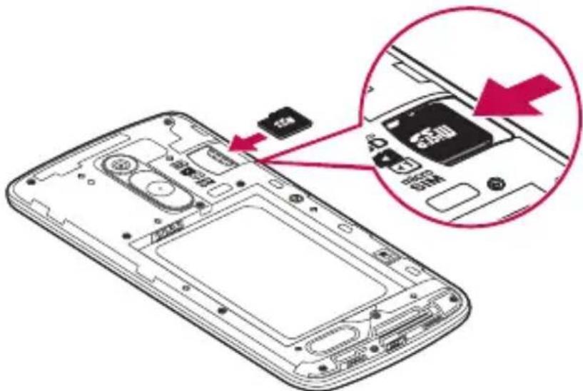 LG D331 - Per rimuovere la scheda di memoria in modo sicuro: - 1