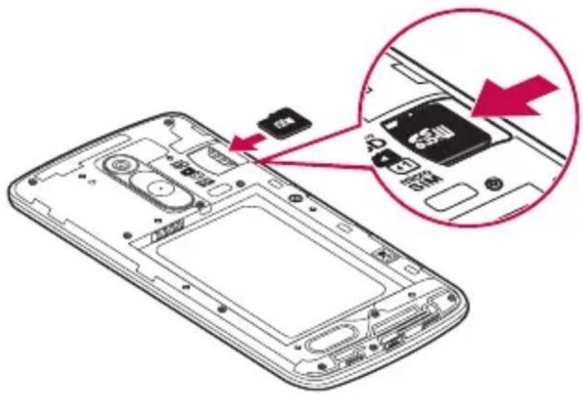LG D331 - To safely remove the memory card: - 1
