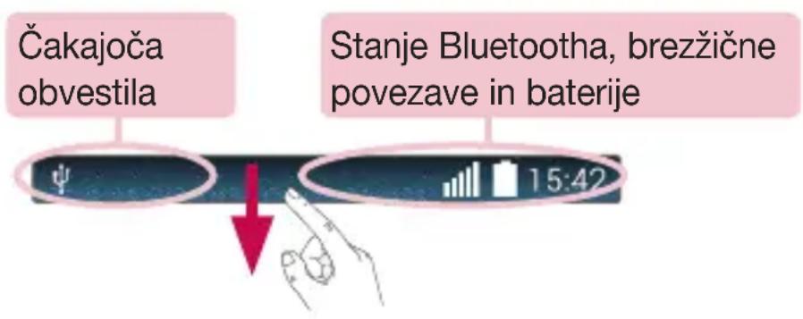 LG D331 - Plošča z obvestili - 1