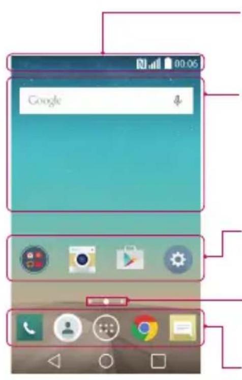 LG D390N - Osnovni zaslon - 1