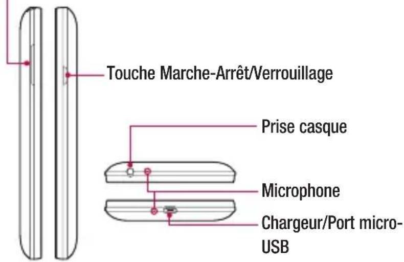 LG D390N - Touches de volume - 1