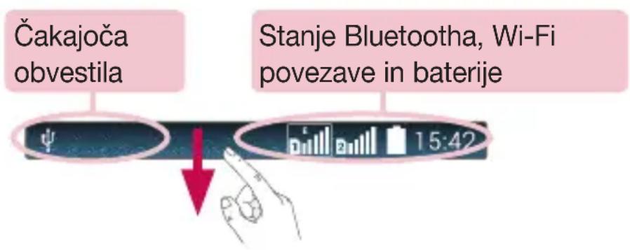LG D335E - Plošča z obvestili - 1