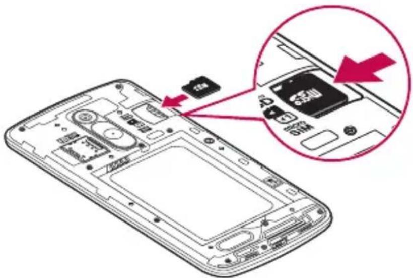 LG D335E - Per rimuovere la scheda di memoria in modo sicuro: - 1