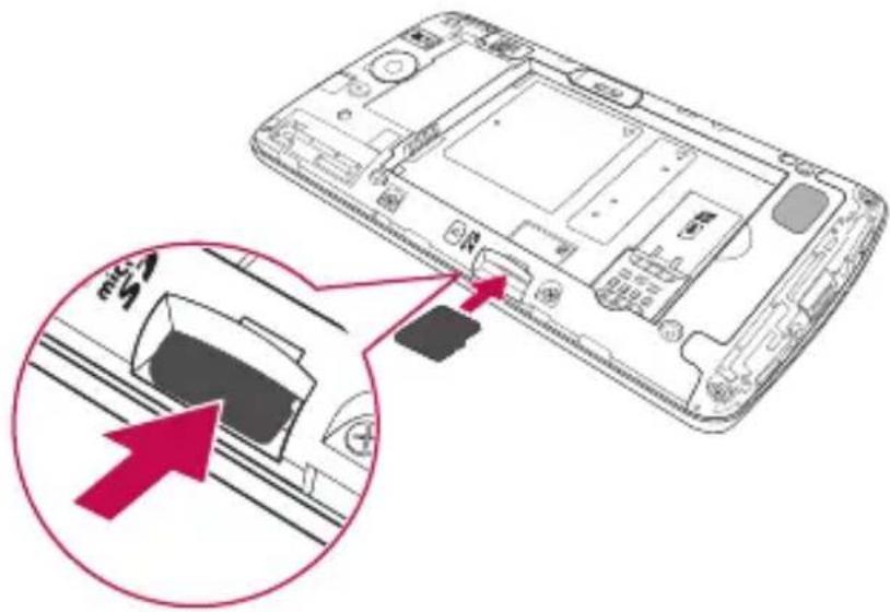 LG D290N - De microSD veilig verwijderen: - 1
