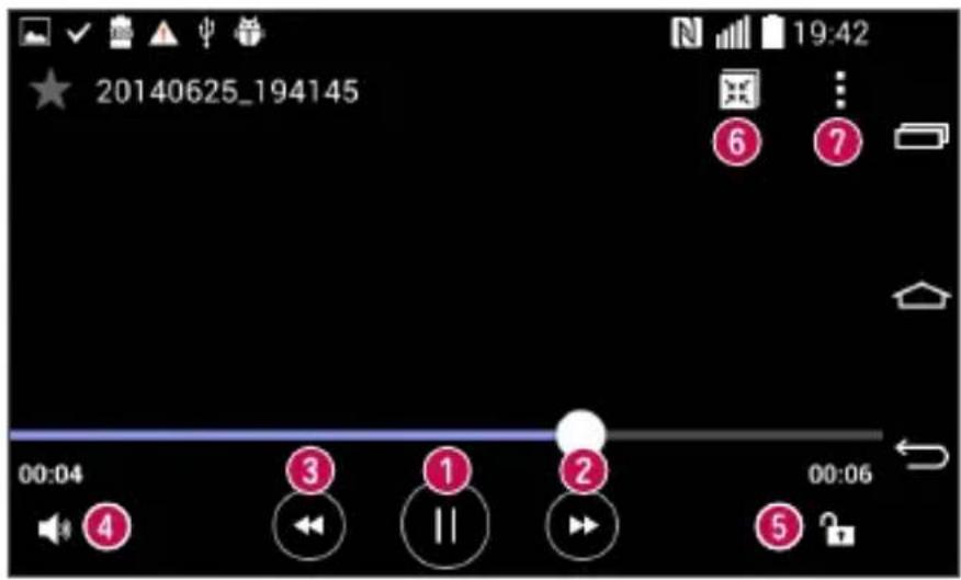 LG D290N - Video's afspelen - 1
