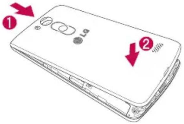 LG D290N - Getting to know your phone - 1
