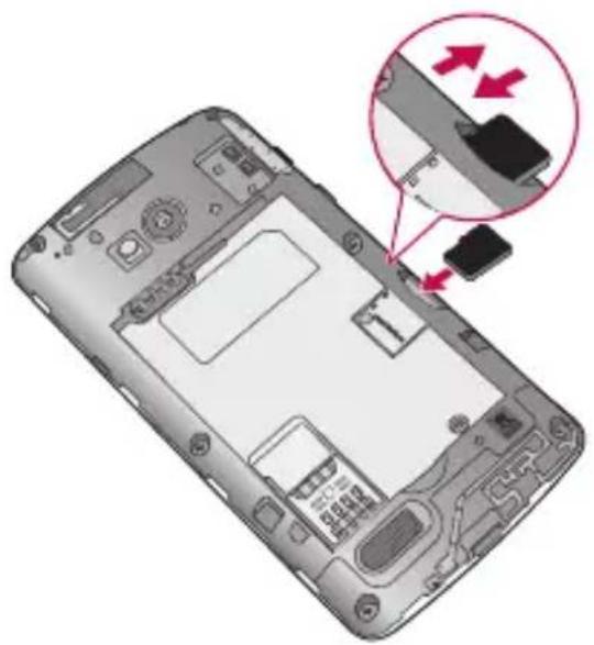 LG D213N - Using the memory card - 1