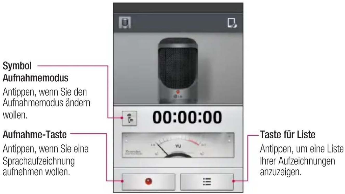 LG D213N - Sprachaufnahme senden - 1