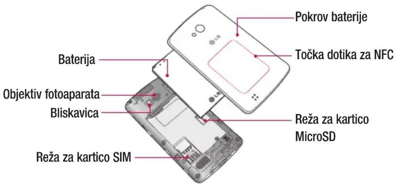 LG D213N - Tipki za glasnost - 2