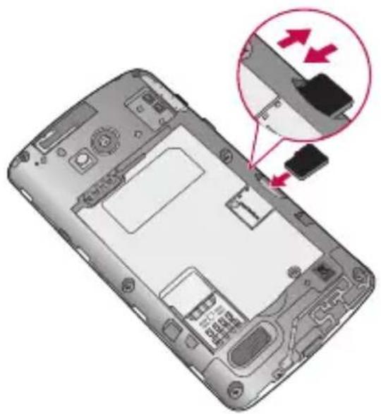 LG D213N - Utilisation de la carte mémoire - 1