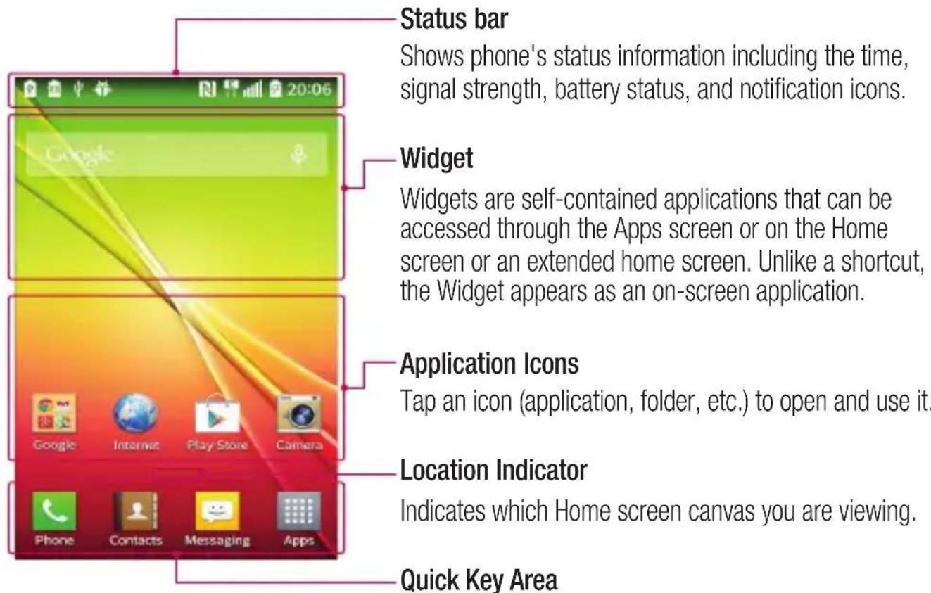 LG D315 - Home screen - 1