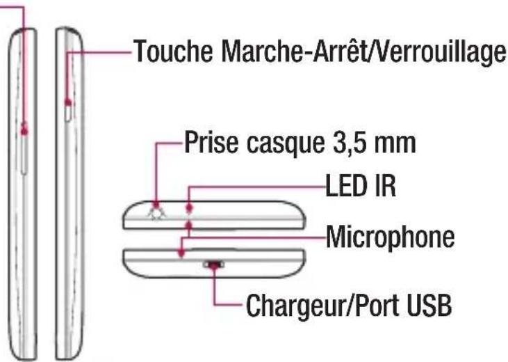 LG D315 - Touches de volume - 1