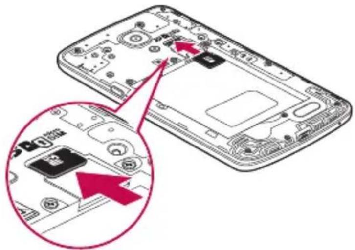 LG D315 - Using the memory card - 1