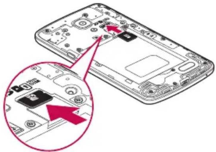 LG D315 - Utilisation de la carte mémoire - 1