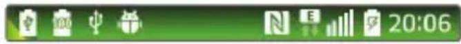 LG D315 - Notification icons on the Status Bar - 1