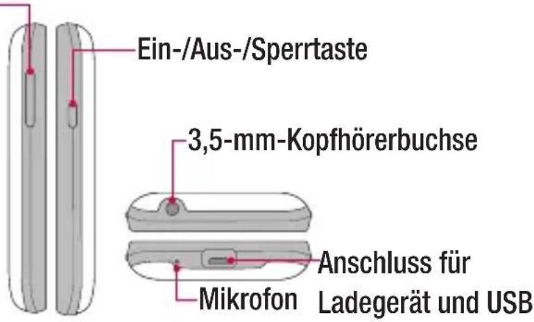 LG D120 - Lautstärketasten - 1