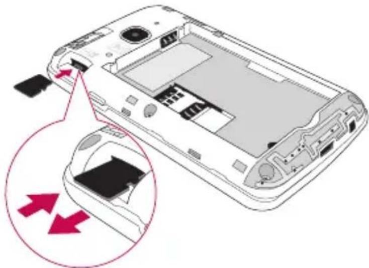 LG D120 - Using the memory card - 1