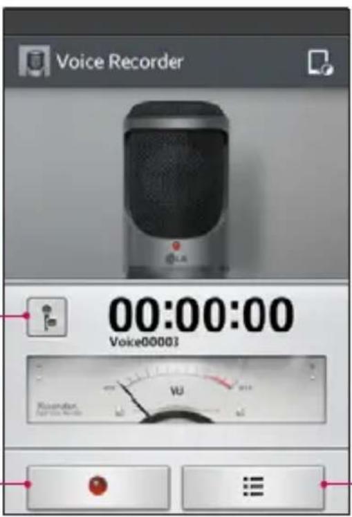 LG D120 - Pulsante Registrazione - 1
