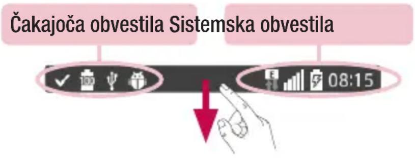 LG D120 - Obvestila - 1