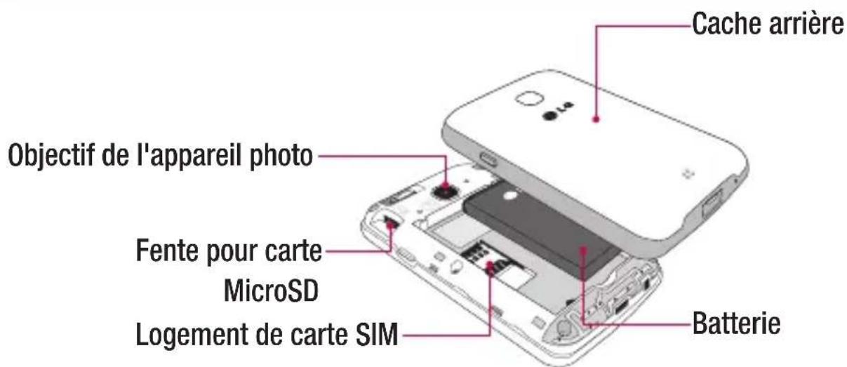 LG D120 - Touches de volume - 2
