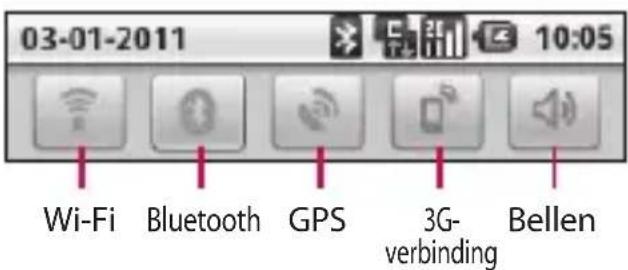 LG C550 - Meldingsbalk - 1
