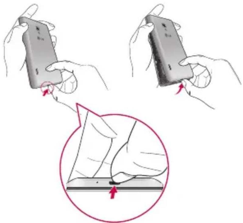 LG P710 - Tipki za glasnost - 2