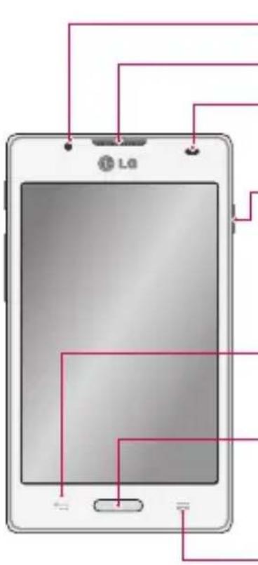 LG P710 - Componenti del dispositivo - 1