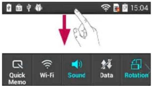 LG P710 - Area di notifica - 1