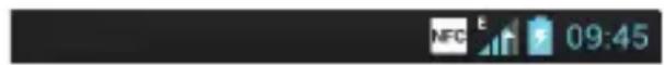 LG P700 - Viewing the status bar - 1