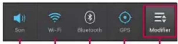 LG P700 - Barre de notification - 2