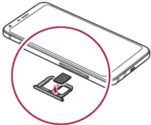 LG M700N - Instalarea cartelei SIM - 4