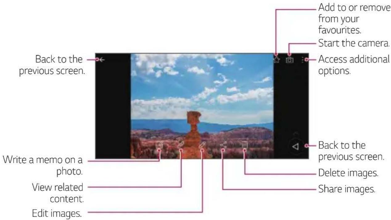 LG M700N - Viewing photos - 1