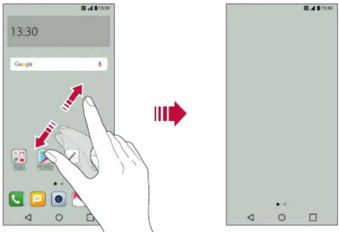 LG M700N - Visualisation du thème d'arrière-plan - 1