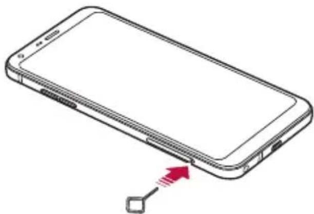 LG M700N - Instalarea cartelei SIM - 2