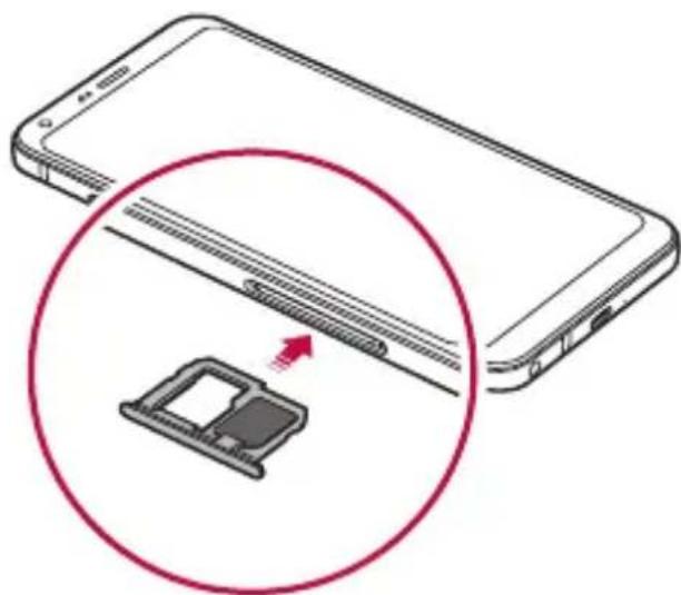 LG M700N - Installation de la carte SIM - 4