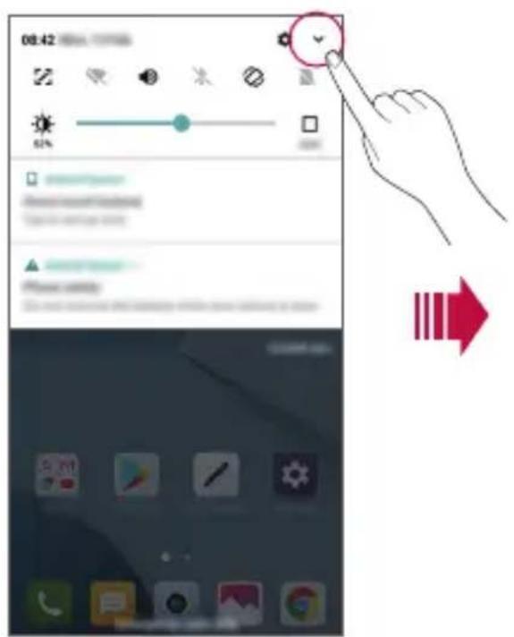 LG M700N - Panel de notificaciones - 1