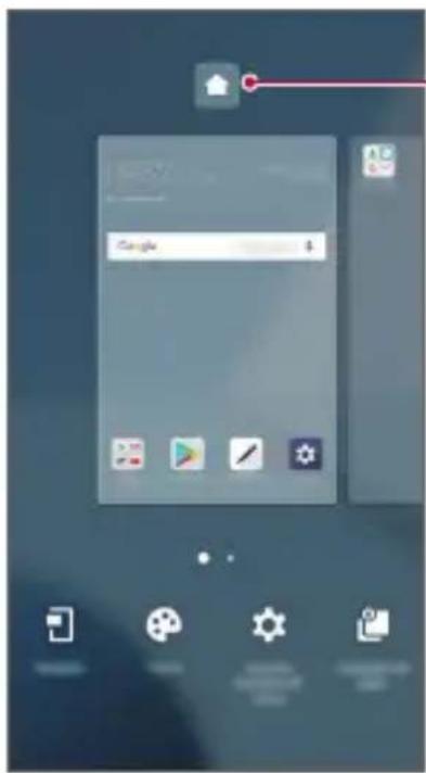 LG M700N - Edytowanie ekranu głównego - 1