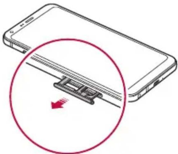 LG M700N - Installing the SIM card - 3