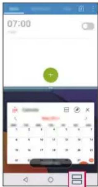 LG M700N - Varias ventanas - 2