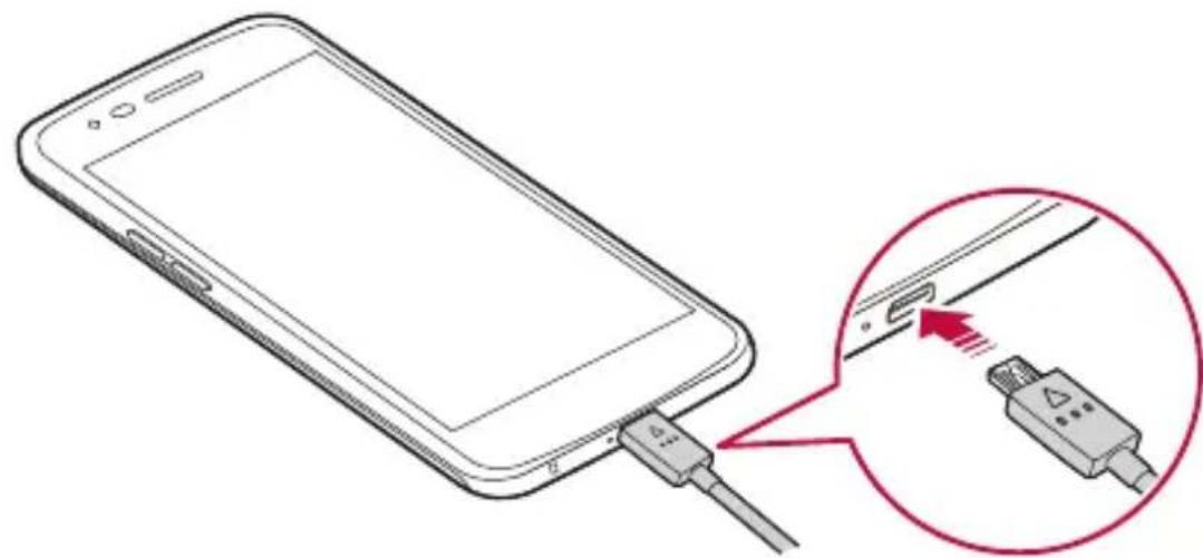 LG M250N - Chargingthebattery - 1