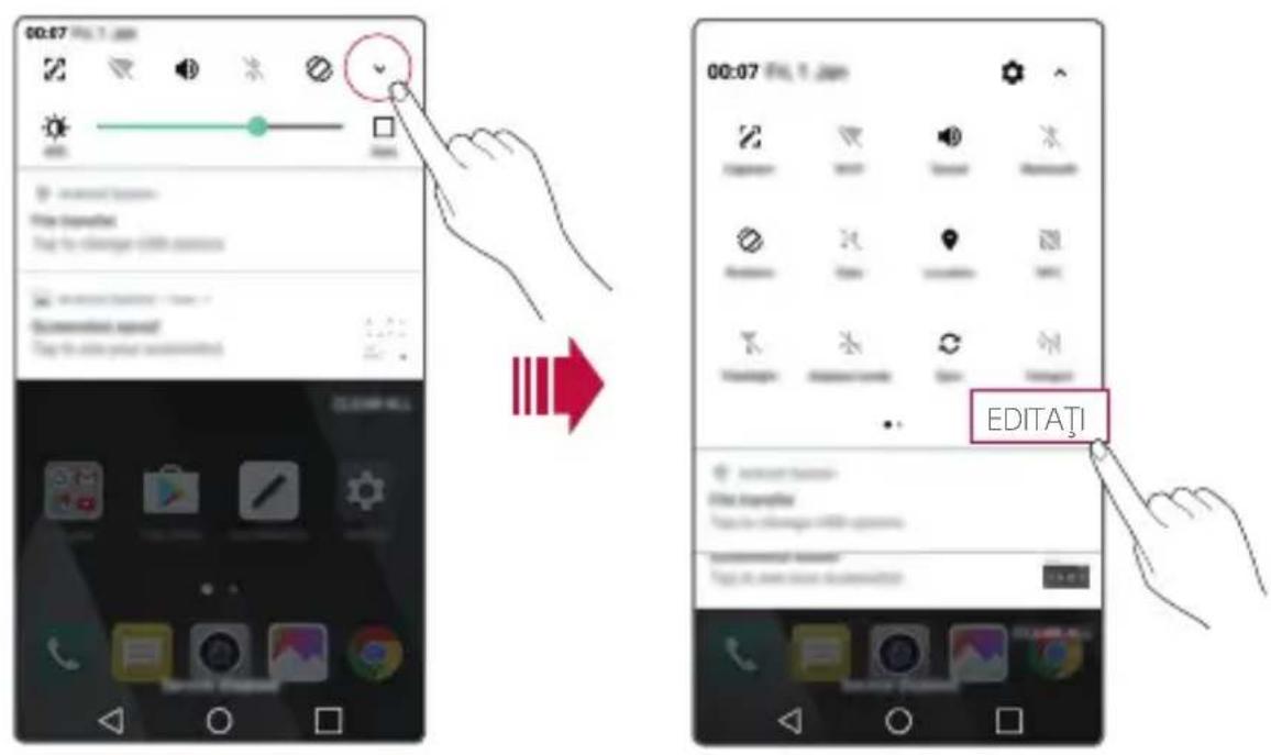 LG M250N - Panoul Notificări - 1